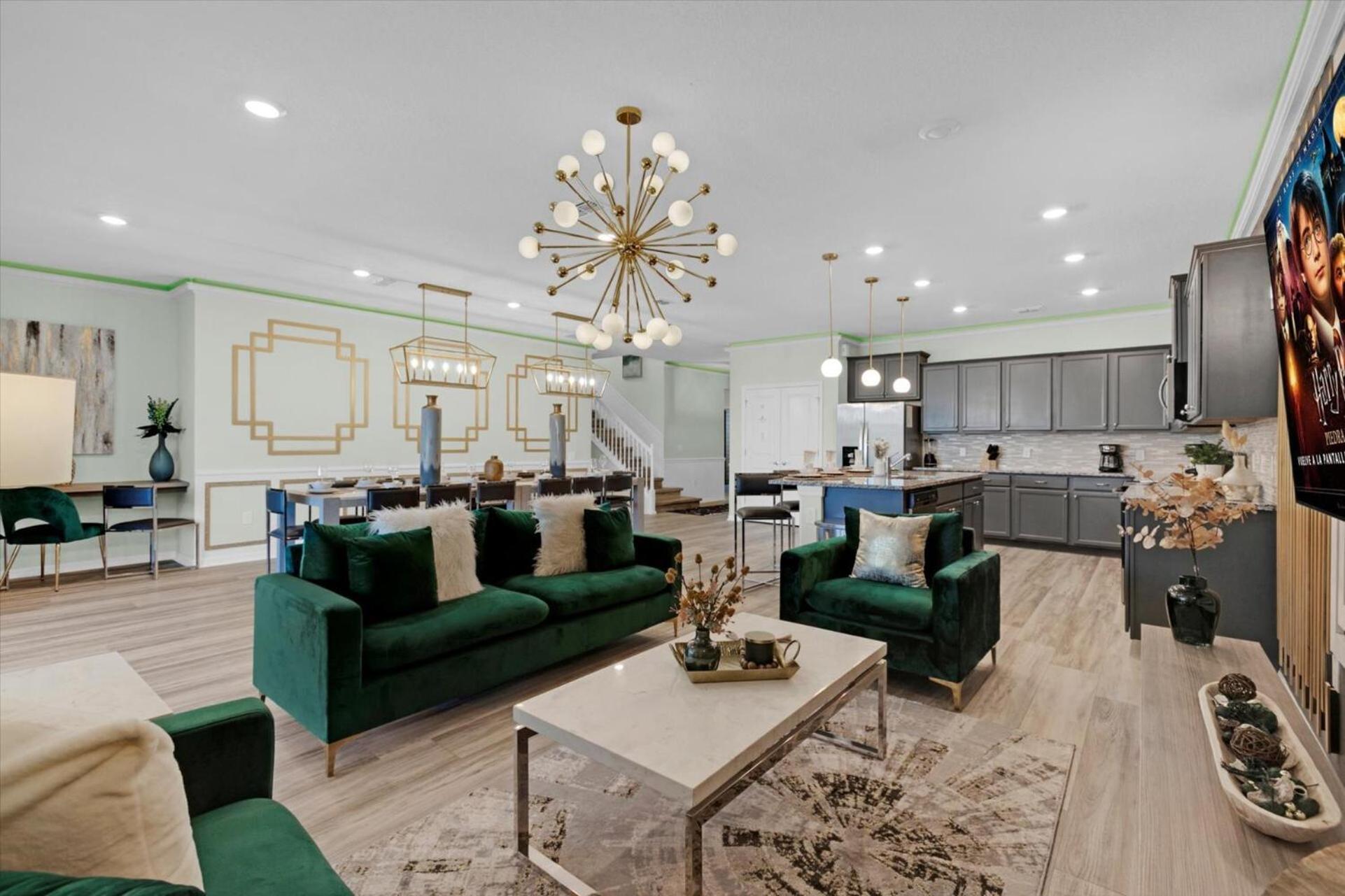 Orlando Villa 6463: Luxurious 10-Bedroom Retreat ダベンポート エクステリア 写真