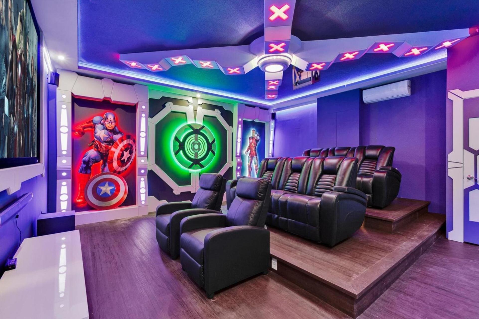 Orlando Villa 6463: Luxurious 10-Bedroom Retreat ダベンポート エクステリア 写真